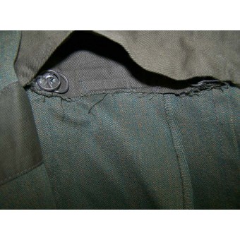 Paño de algodón Blaumeliert Schutzpolizei túnica. Espenlaub militaria