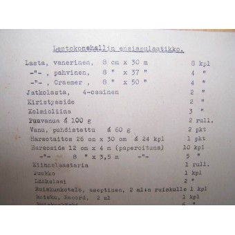 Finnische 1939-1944 Jahr Erste-Hilfe-Holzkiste. Espenlaub militaria