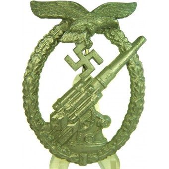 Luftwaffe Flakkampfabzeichen, zinco. Espenlaub militaria