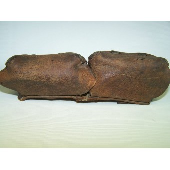 RKKA brun läder Mosin ammunitionsväska i brunt läder. Espenlaub militaria