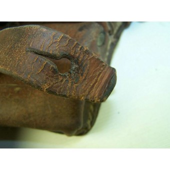RKKA brun läder Mosin ammunitionsväska i brunt läder. Espenlaub militaria