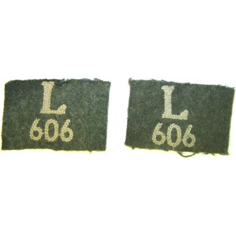 Diapositives pour 606 épaulettes Lehr Régiment dInfanterie. Espenlaub militaria