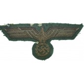 Águila en lingotes de plata de oficial de la Wehrmacht Heeres, tipo temprano.