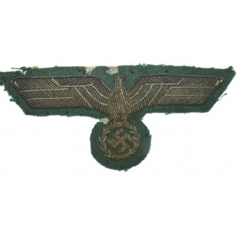 Lingotto dargento aquila del Wehrmacht ufficiale Heeres, tipo precoce.. Espenlaub militaria