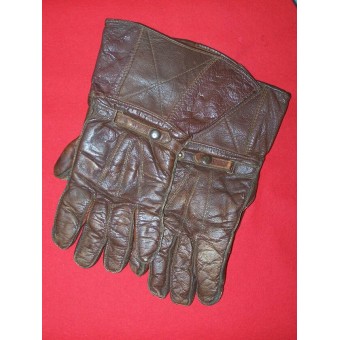 WW2 britannique ou des gants en cuir américains pour léquipage tankman. Espenlaub militaria