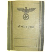 3rd Reich Wehrmacht Wehrpass, dienst WO1