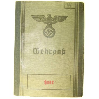 Terzo Reich Wehrpass. Espenlaub militaria