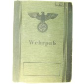 3e Reich Wehrpass, pas de service