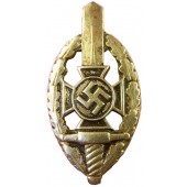 Pin para miembros del NSKOV del III Reich, Níquel, RZM M 1/52