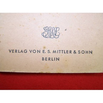 Saksan ja Venäjän sanasto, joka tehtiin Berliinissä vuonna 1941. Espenlaub militaria
