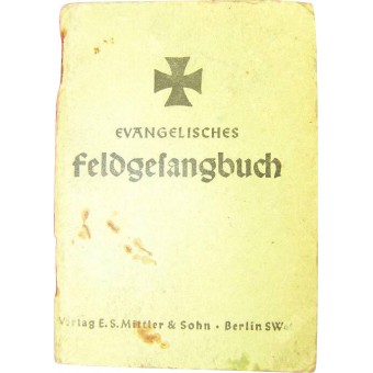 Soldater evangelisches sångbok. Espenlaub militaria