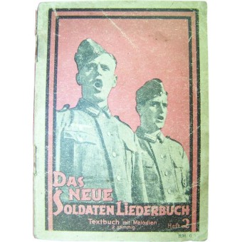 Soldater militära sånger bok Röd nr 2. Espenlaub militaria