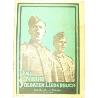 Soldaten Militärliederbuch - Grün Nr. 1. Espenlaub militaria