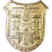 WHW badge Muenchen, marked m 9/11 RZM