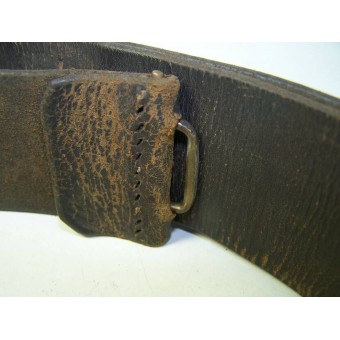 Cinturón de WW2 M36 y hebilla para las escuelas militares. Espenlaub militaria