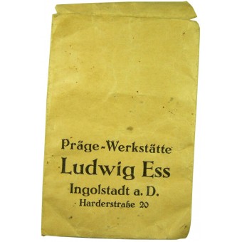 Pris kuvert fabrik Ludwig Ess. Espenlaub militaria