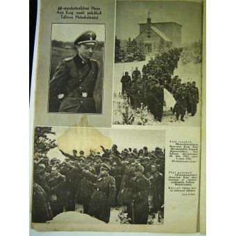 Deutsche WW2/Waffen SS Propaganda Zeitschrift. Espenlaub militaria