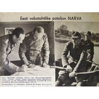 Alemán WW2 / revista de propaganda Waffen SS. Espenlaub militaria