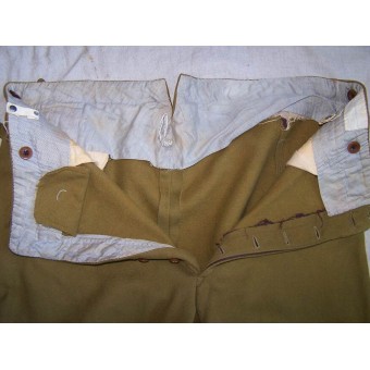 Lightweight summer cotton SA/NSDAP breeches. Espenlaub militaria