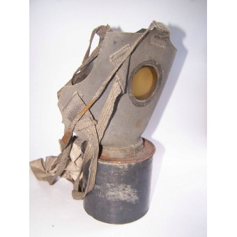 Soviética GP-2 máscara de gas civiles, 1.944 de fecha!. Espenlaub militaria