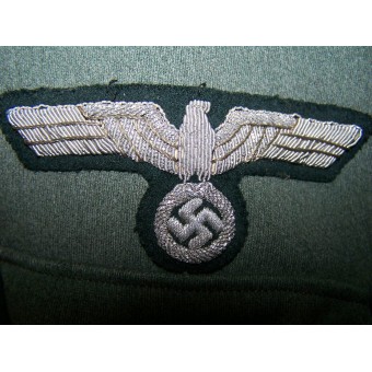 3er Reich Wehrmacht, Dienstrock del Feldwebel de la unidad de infantería en Flak. Espenlaub militaria