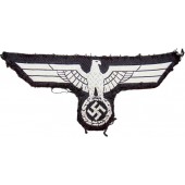 Wehrmacht Heer Secondo tipo di aquila pettorale per panzer truppe