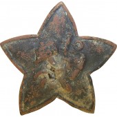 M18 Red Star Kokarde für Kopfbedeckung