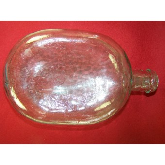 RKKA-Glasflasche aus dem Zweiten Weltkrieg oder Vorkriegszeit. Espenlaub militaria
