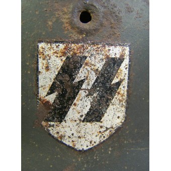 M 42 Waffen SS casque dacier. Espenlaub militaria