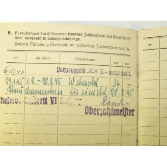 Saksalainen WW2 Sillbuch. Espenlaub militaria