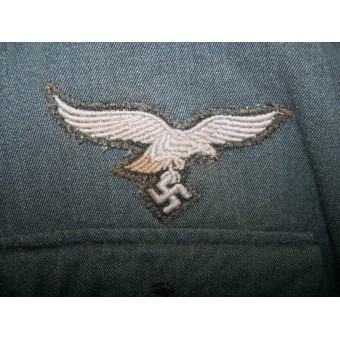 Luftwaffe Felddivisionen túnica de algodón ligero. Espenlaub militaria