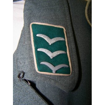 Leichter Baumwolltunika der Luftwaffe Felddivisionen. Espenlaub militaria