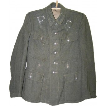 M43 chaqueta sin insignias pertenecía a prisionero de guerra, buen proyecto!. Espenlaub militaria