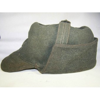 WW2 Duitse geulgemaakte hoed, de kwestie van de frontlinie!. Espenlaub militaria