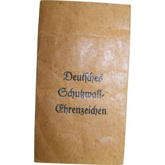 Paquete de Deutsches Schusswall Ehrenzeichen. Espenlaub militaria