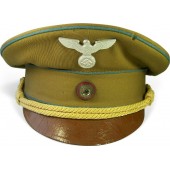 Gorra de visera del primer tipo NSDAP nivel Ortsleiter. Marcado con etiqueta RZM.