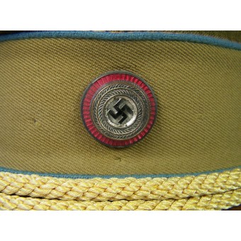 Primo tipo NSDAP Ortsleiter cappello livello visiera. Contrassegnato con etichetta RZM.. Espenlaub militaria