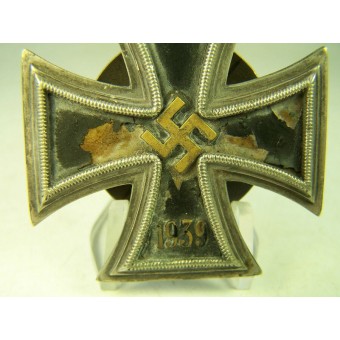 Unmarked EK1 croix fond à écrous. Espenlaub militaria