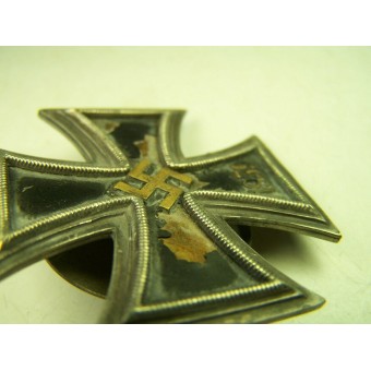 Unmarked EK1 croix fond à écrous. Espenlaub militaria