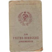 1920-talets lönebok från Röda armén