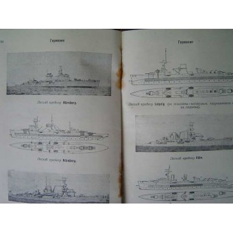 Referensbok: Utländska slagskepp-1936. Espenlaub militaria