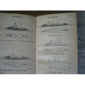 Referensbok: Utländska slagskepp-1936 år. Espenlaub militaria
