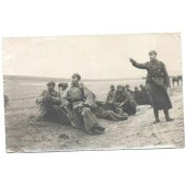 Фото тренировочных военных игр подразделения НКВД, начало 30-х годов.