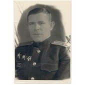 Garde de la Seconde Guerre mondiale, capitaine du 3e grade de l'infanterie de marine.