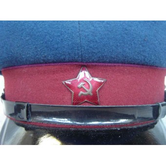 M35 soviétique, NKVD pare-soleil chapeau, daté 1952. Presque neuf.. Espenlaub militaria