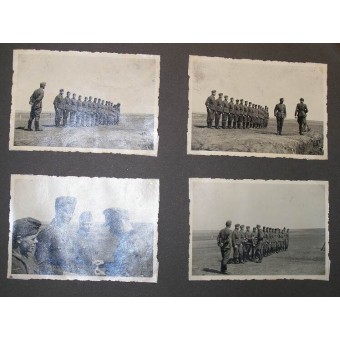 WW2 Gebirgsjaeger album avec des photos. La plupart du temps avant de lEst. Espenlaub militaria