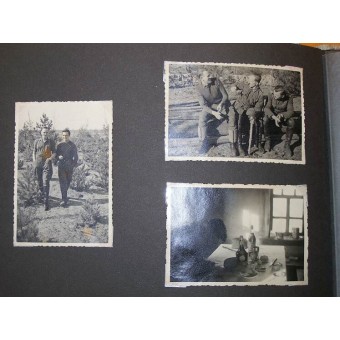 Álbum WW2 Gebirgsjaeger con imágenes. sobre todo frente del Este. Espenlaub militaria