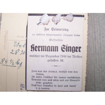 Álbum alemán pertenecía al soldado KIA transporte de tropas. Espenlaub militaria