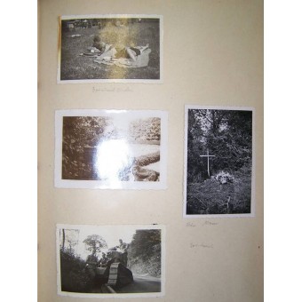 Photoalbum Wehrmacht -sotilasta. Espenlaub militaria