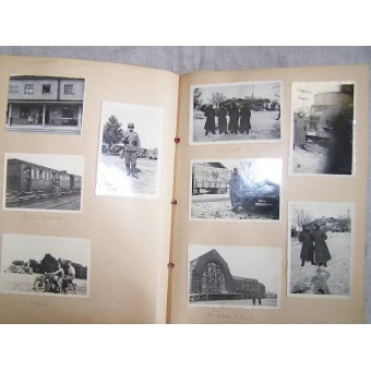 Álbum para fotografías de soldado de la Wehrmacht. Espenlaub militaria